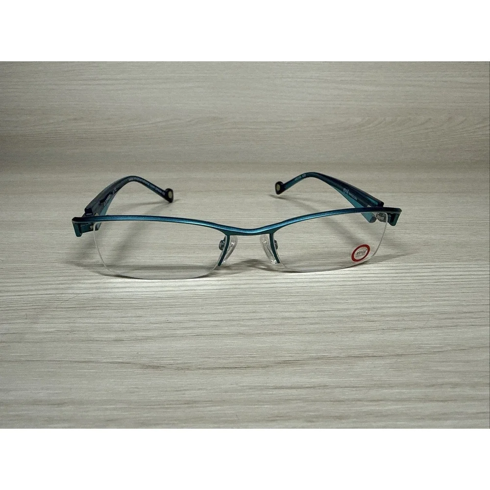 ETNIA BARCELONA Eldorado TQ‎ Turquoise Girls Kids Rectangle Eyeglasses 45-16-120